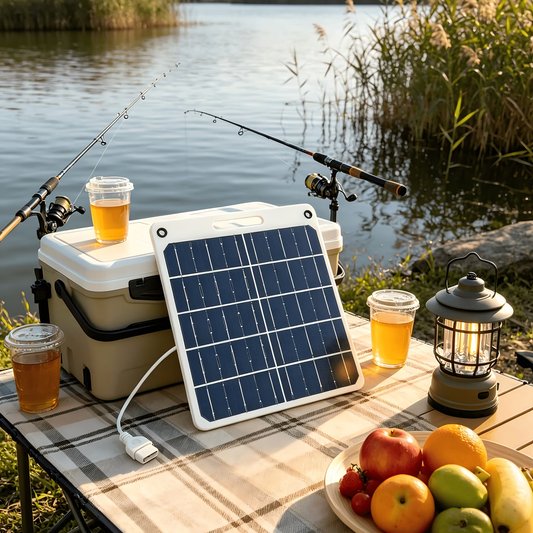 5W White USB Solar Panel